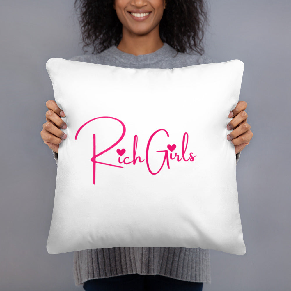 Rich Girls Pillow