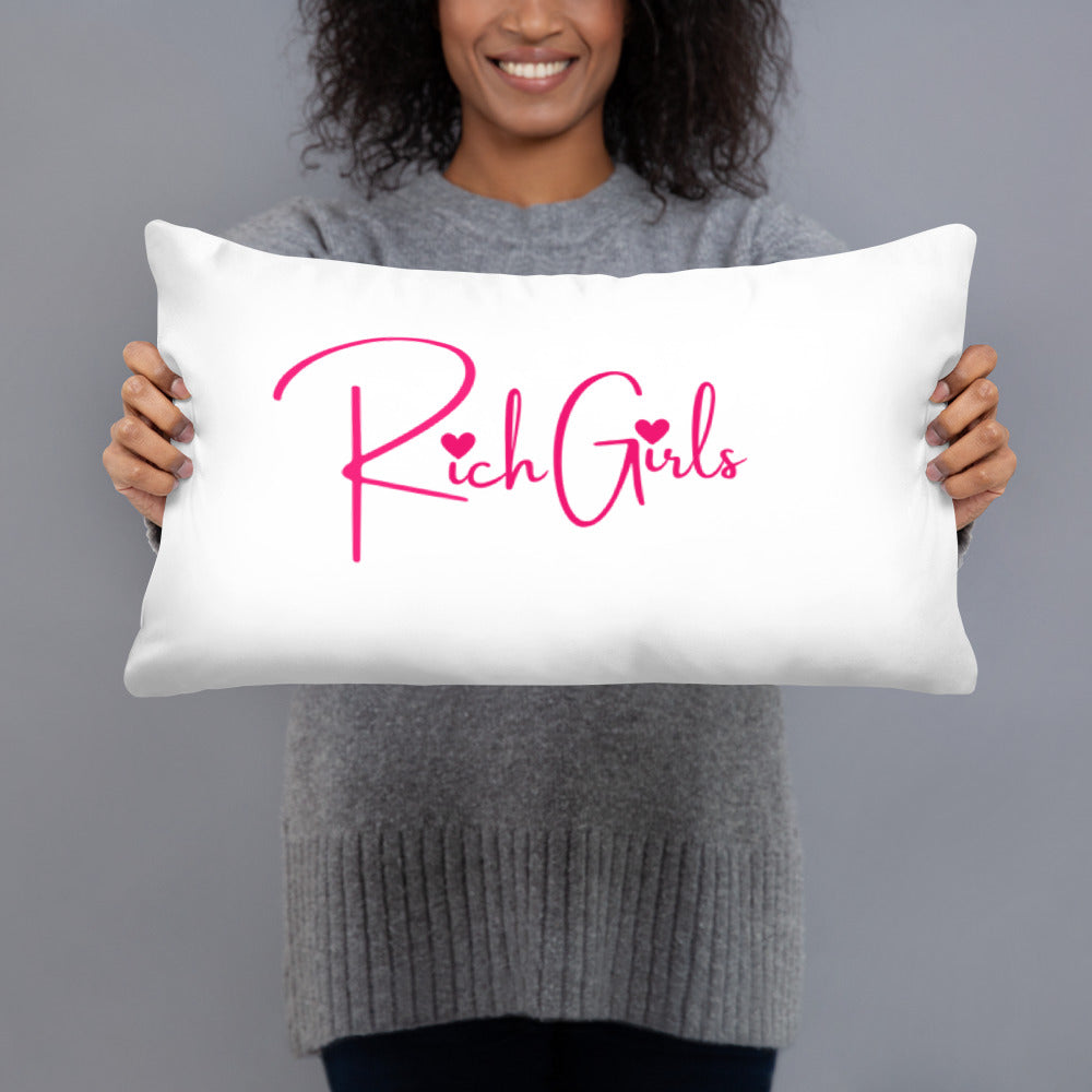 Rich Girls Pillow
