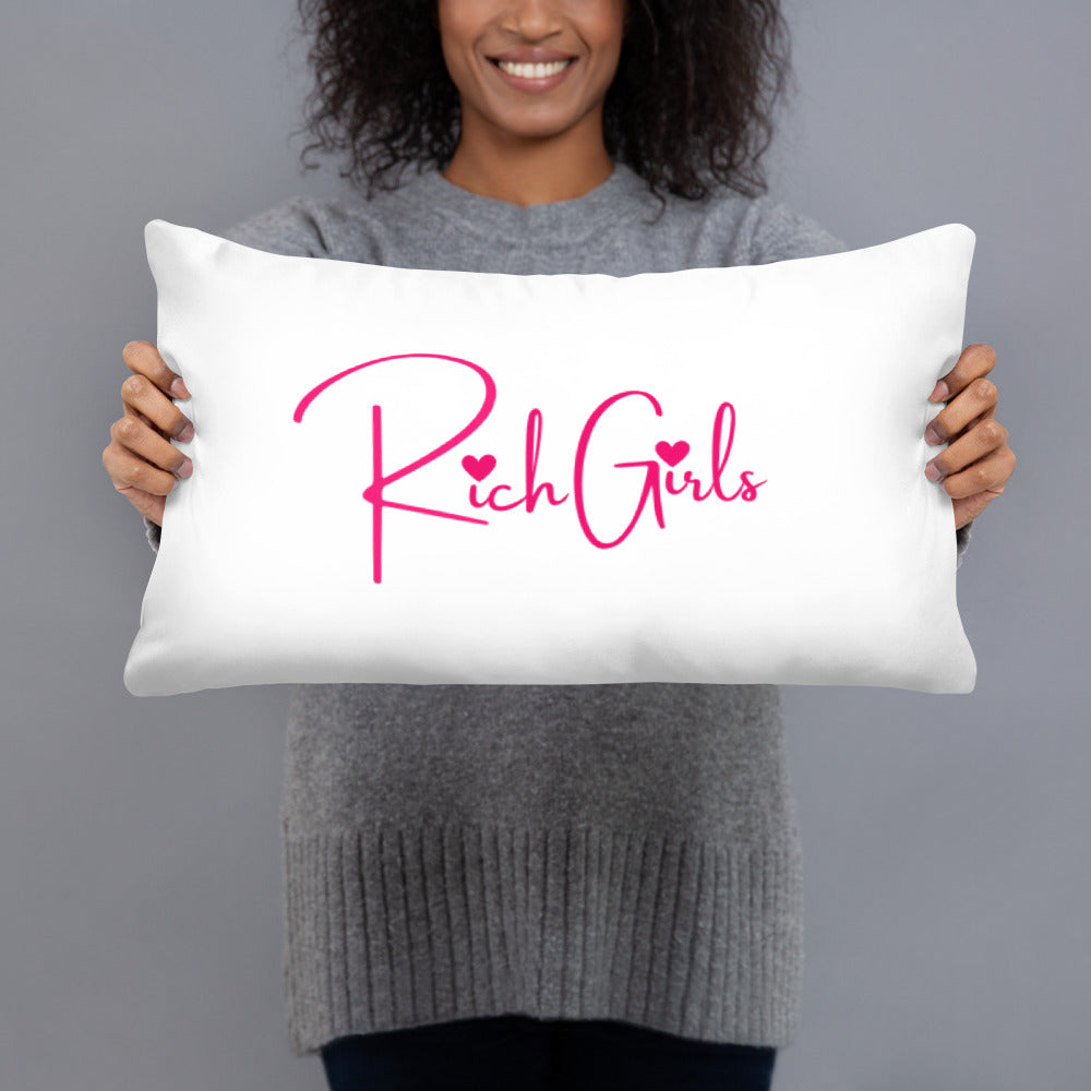 Rich Girls Pillow