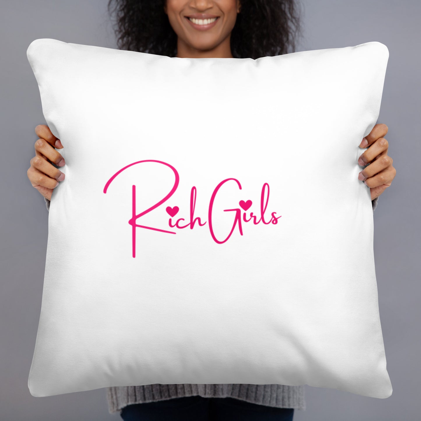 Rich Girls Pillow