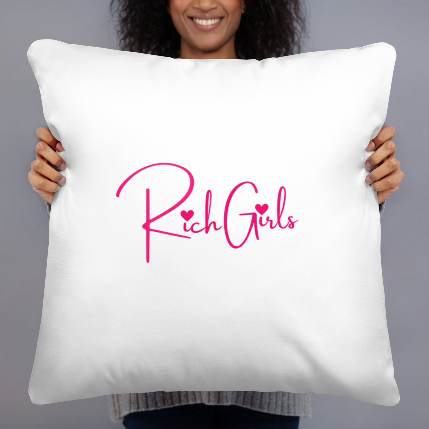 Rich Girls Pillow