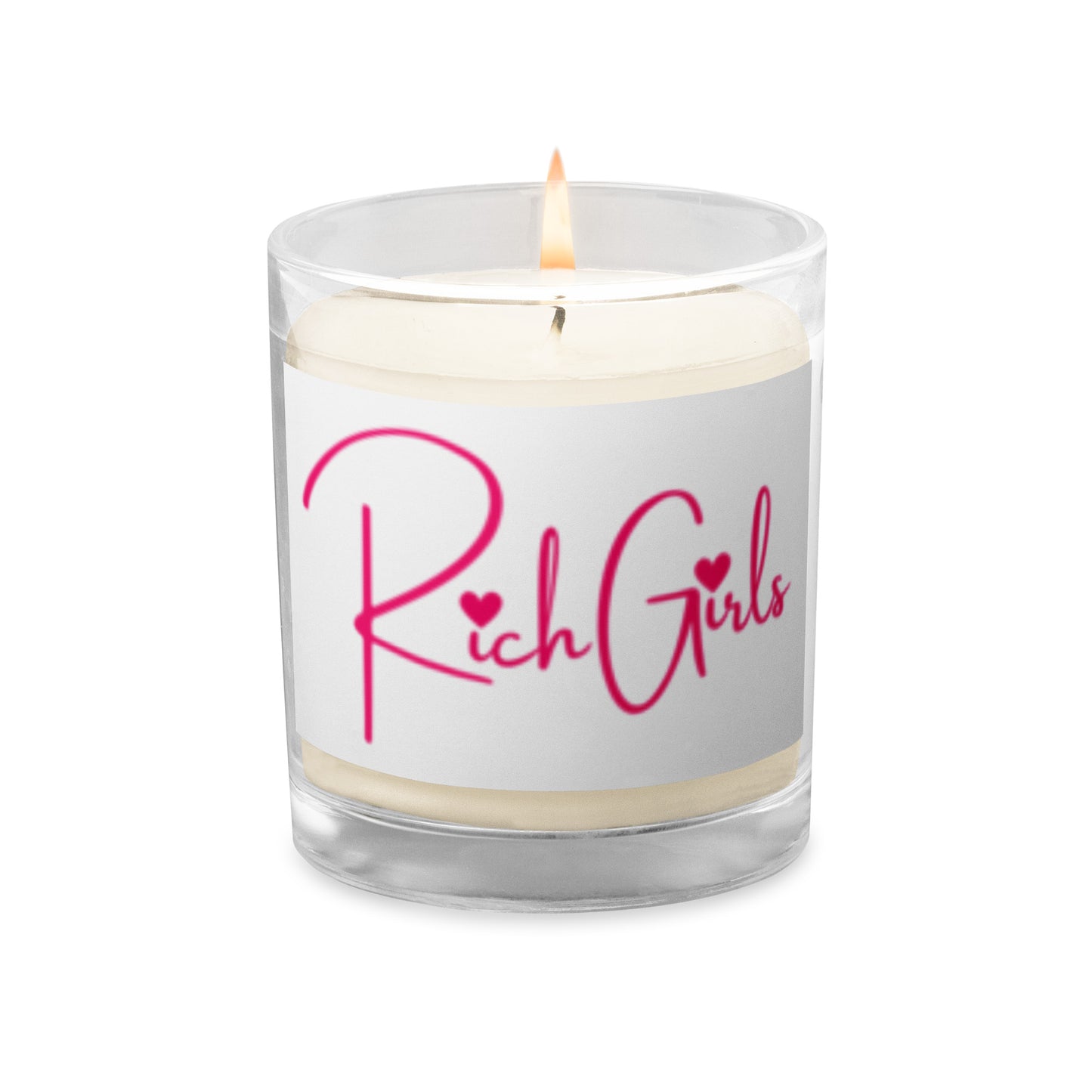 Rich Girl Glass jar soy wax candle