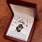 To my Mommy Necklace, BABY GIFT, Valentines day Gift, Holiday Gift, Just Because Gift