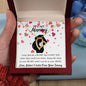 To my Mommy Necklace, BABY GIFT, Valentines day Gift, Holiday Gift, Just Because Gift
