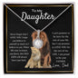 DAUGHTER ETERNAL NECKLACE LOVE DAD
