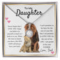 ETERNAL DAUGHTER NECKLACE LOVE DAD