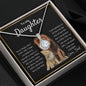 DAUGHTER ETERNAL NECKLACE LOVE DAD