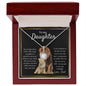 DAUGHTER ETERNAL NECKLACE LOVE DAD