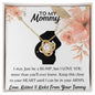To my Mommy Necklace, BABY GIFT