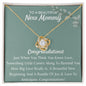 New mommy congratulations Necklace