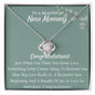 New mommy congratulations Necklace