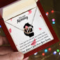 To my mommy neclace, BABY GIFT, valentines day gift, holiday gift, just because gift