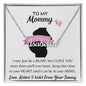 Its a Girl Necklace, CUSTOMIZE NAME NECKLACE, BABY GIFT