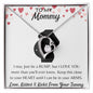 To MOMMY Love your Tummy, BABY GIFT, Valentines day, Mothers day, Birthday, Holiday