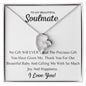 Soulmate Necklace, BABY GIFT, Valentines day, Holiday Gift, Just Because Gift