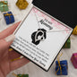To My MOMMY Necklace, BABY GIFT, Valentines day gift, Holiday Gift, Just Because Gift