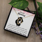 To My MOMMY Necklace, BABY GIFT, Valentines day gift, Holiday Gift, Just Because Gift