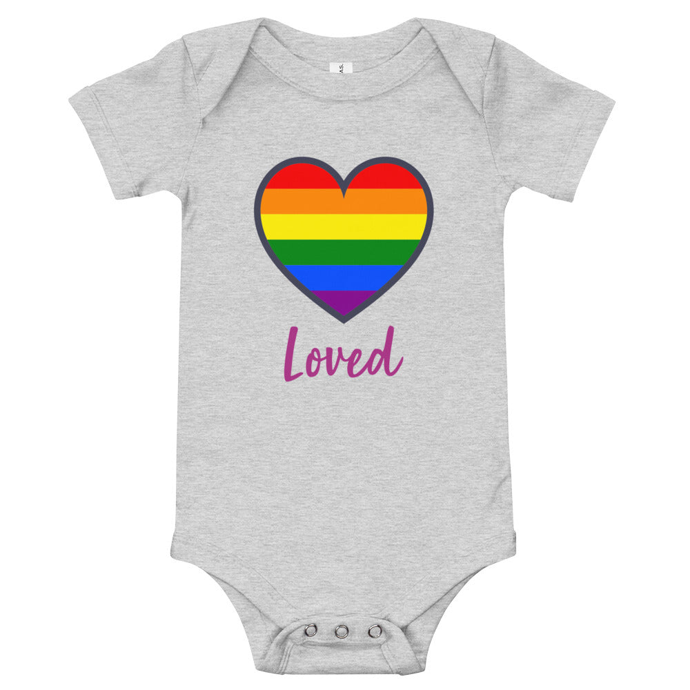 Loved Baby short sleeve one piece