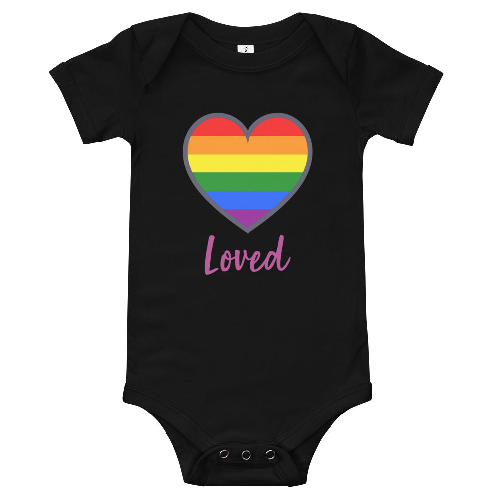 Loved Baby short sleeve one piece