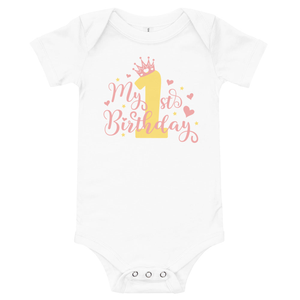 Baby short sleeve one piece