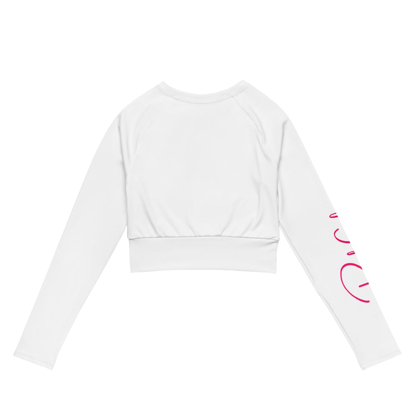 Rich Girls  long-sleeve crop top