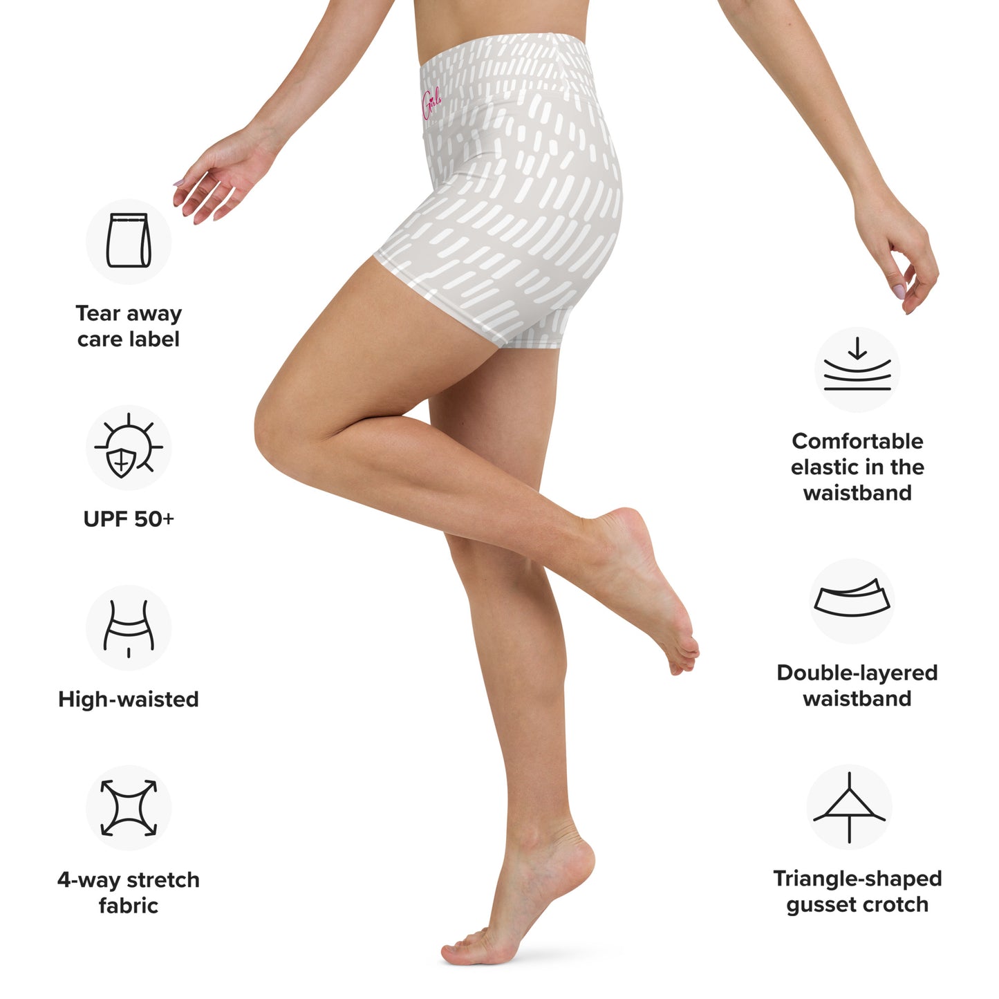 Rich Girls Yoga Shorts