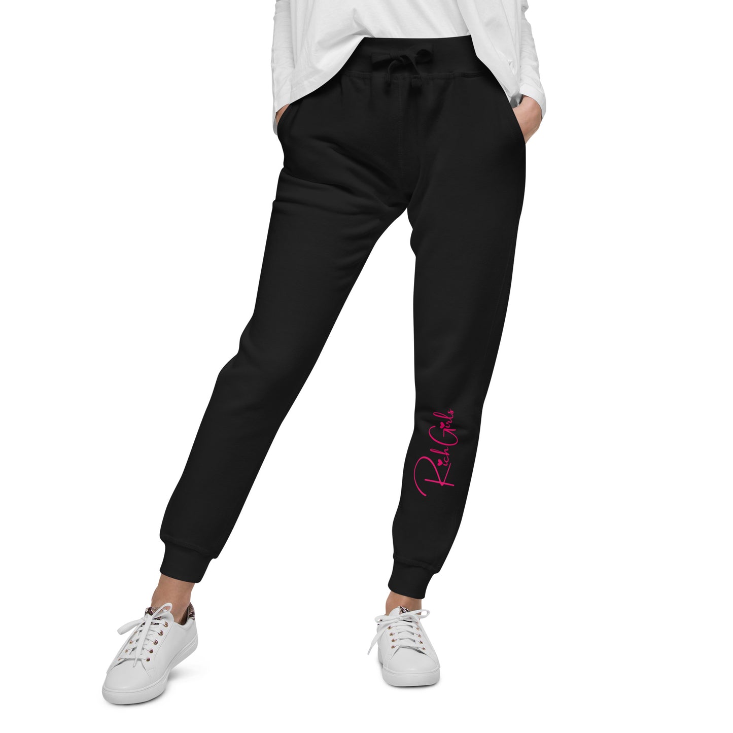Rich Girls fleece sweatpants
