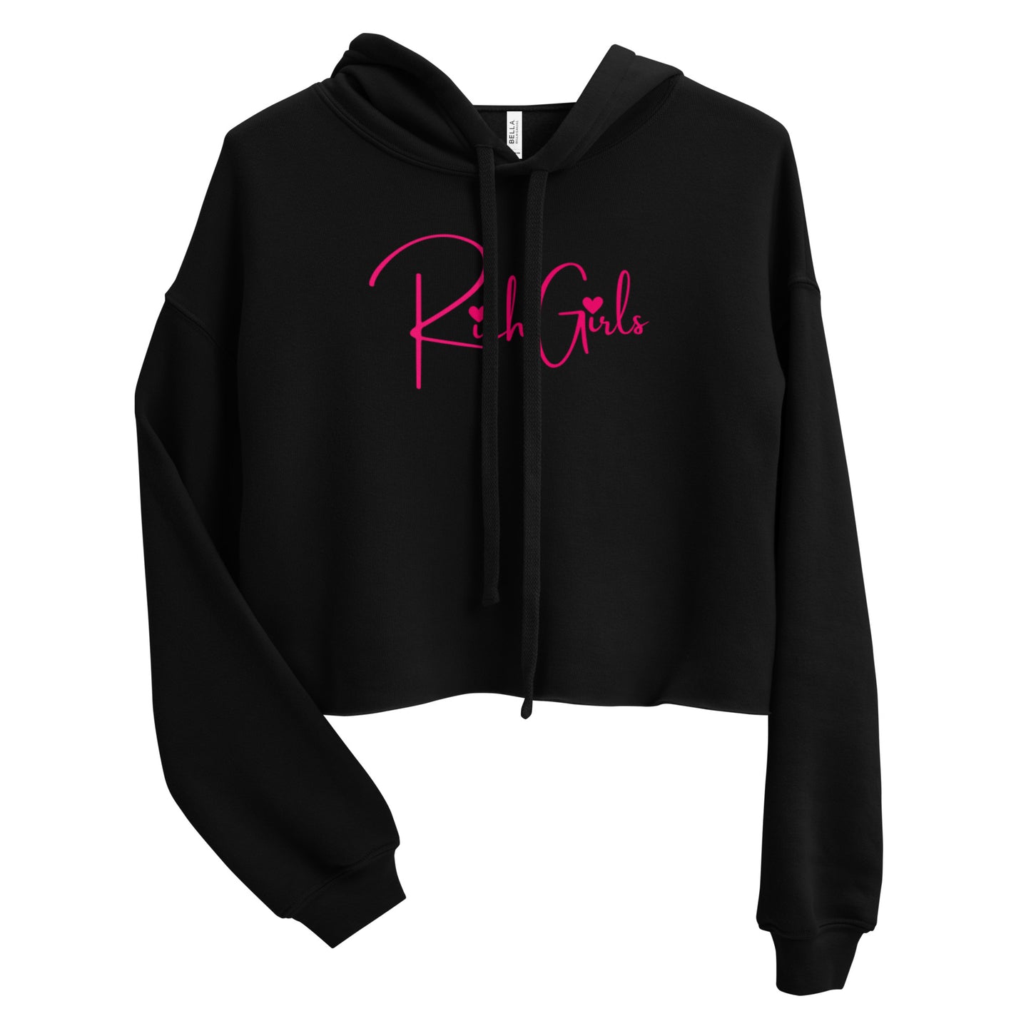 Rich Girls Crop Hoodie