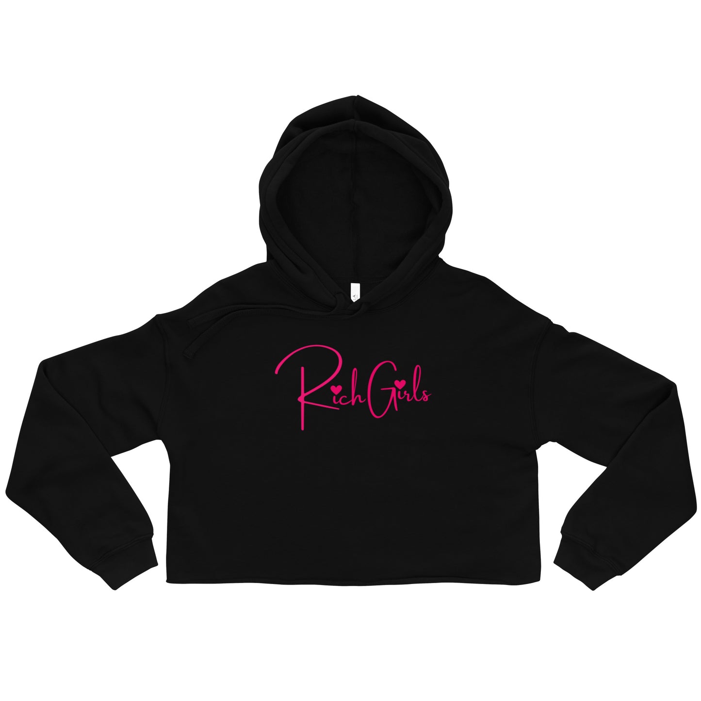 Rich Girls Crop Hoodie