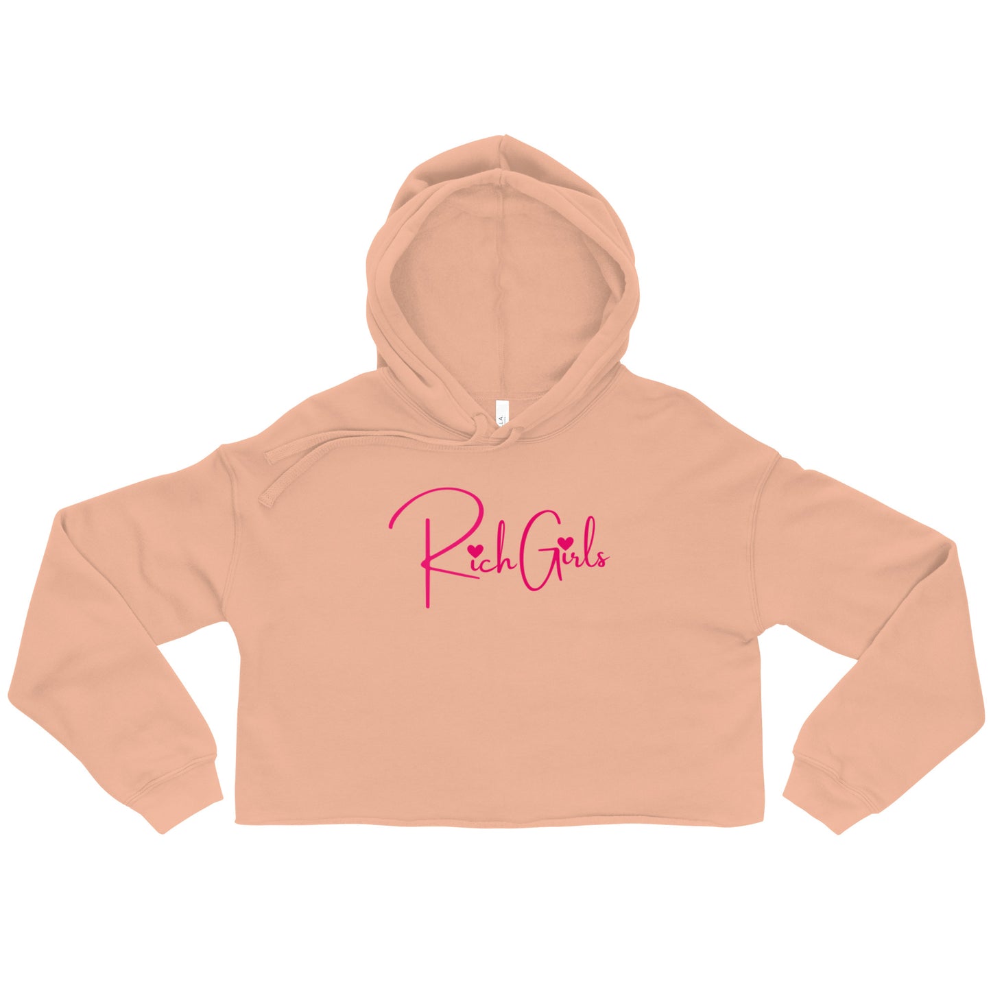Rich Girls Crop Hoodie