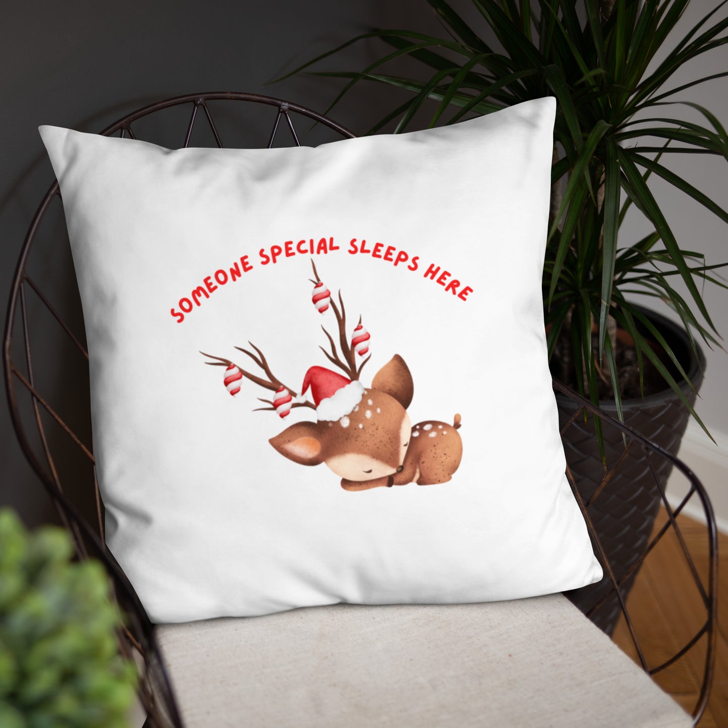 Basic Pillow someone special sleeps here