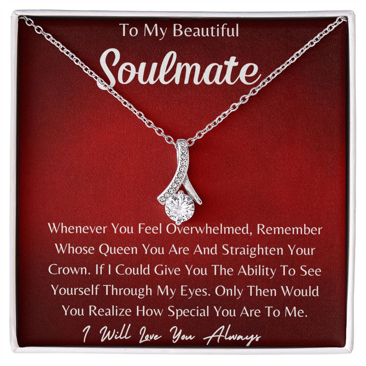 Alluring Soulmate Red necklace