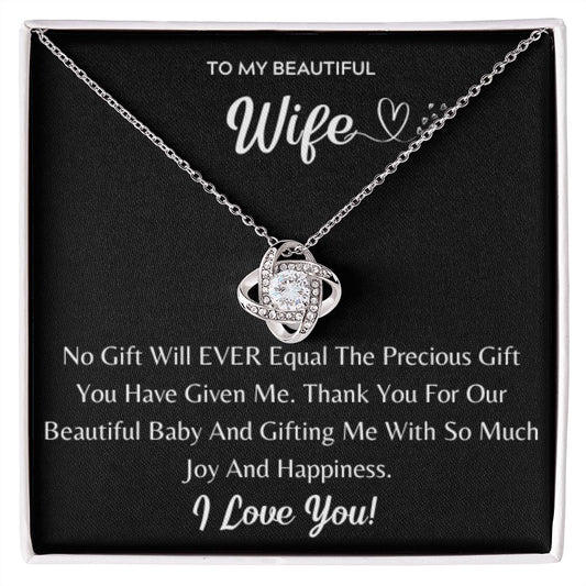 Wife Thank you for the baby, BABY GIFT