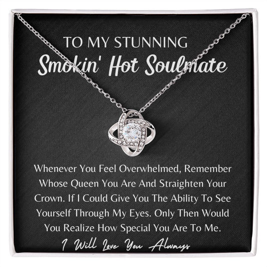 Smoking Hot Love Knot Soulmate Necklace