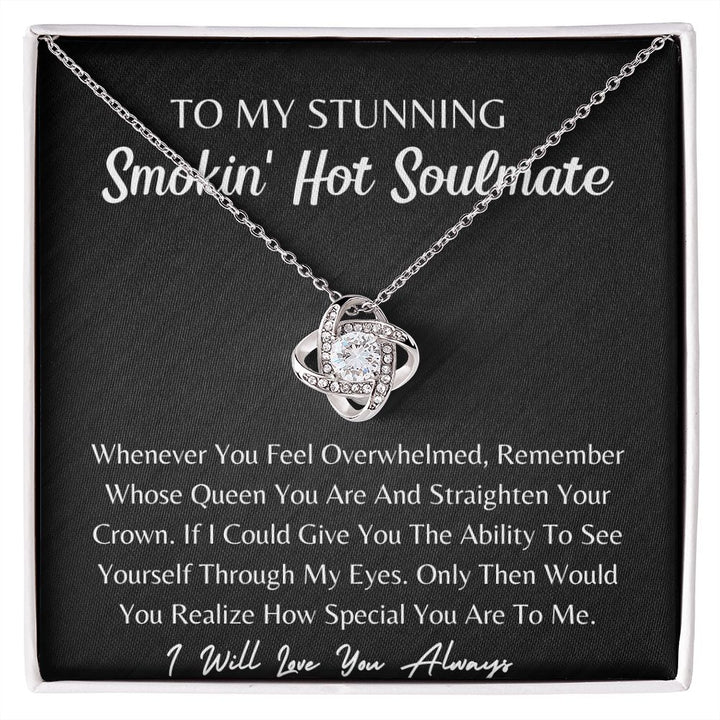 Smoking Hot Love Knot Soulmate Necklace