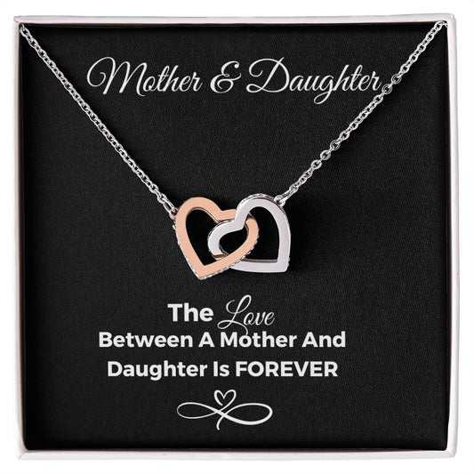 Mother & Daughter Heart Necklace