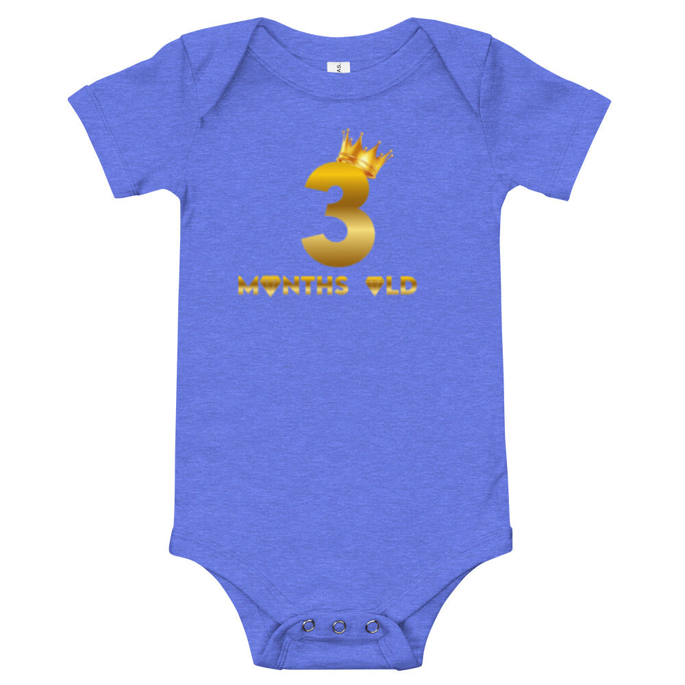 3 Month Baby short sleeve one piece