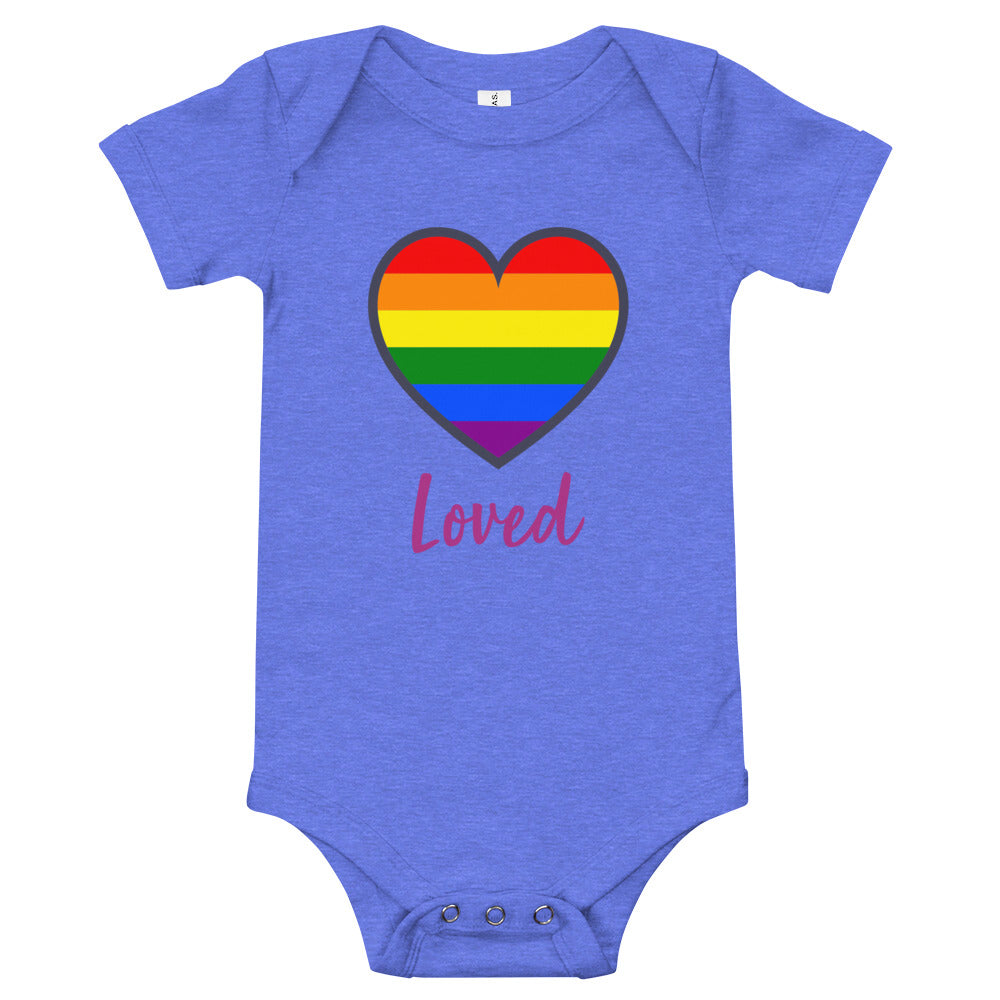 Loved Baby short sleeve one piece