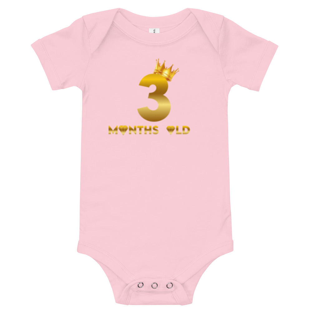 3 Month Baby short sleeve one piece