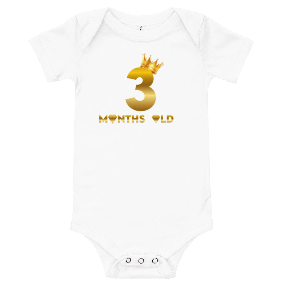 3 Month Baby short sleeve one piece