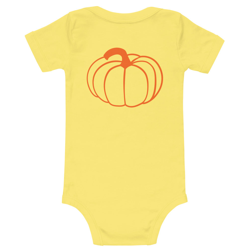 cutest little pumpkin Baby short sleeve one piece