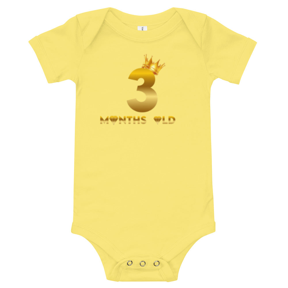 3 Month Baby short sleeve one piece