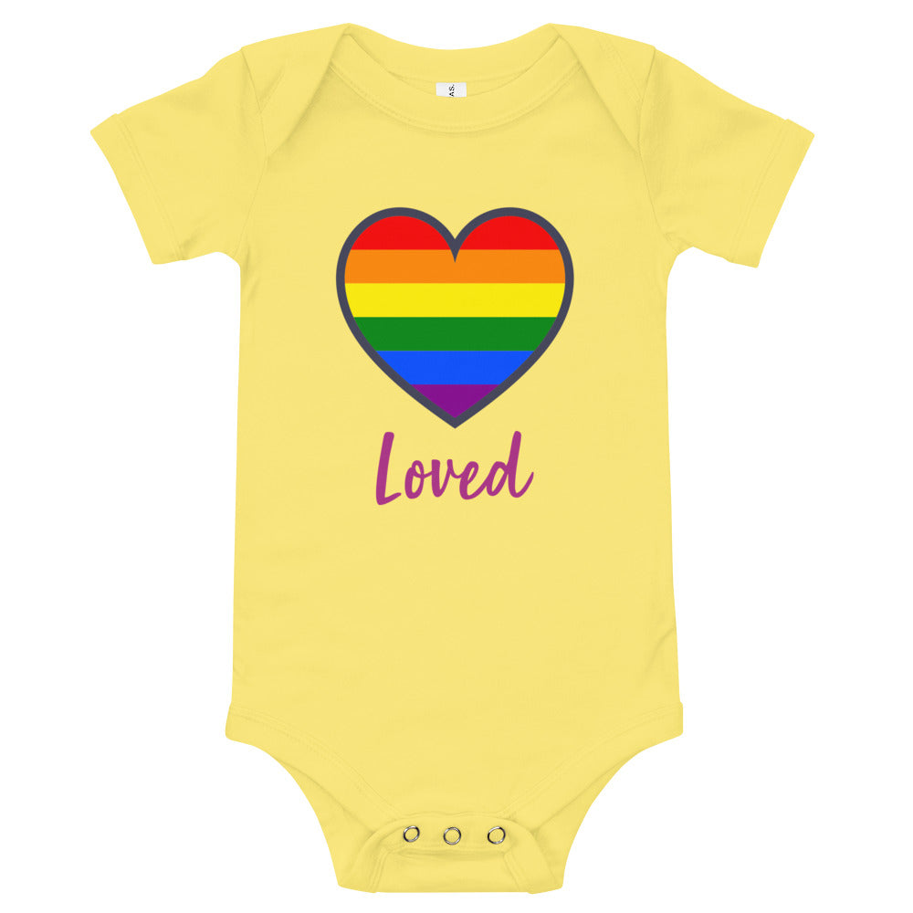 Loved Baby short sleeve one piece