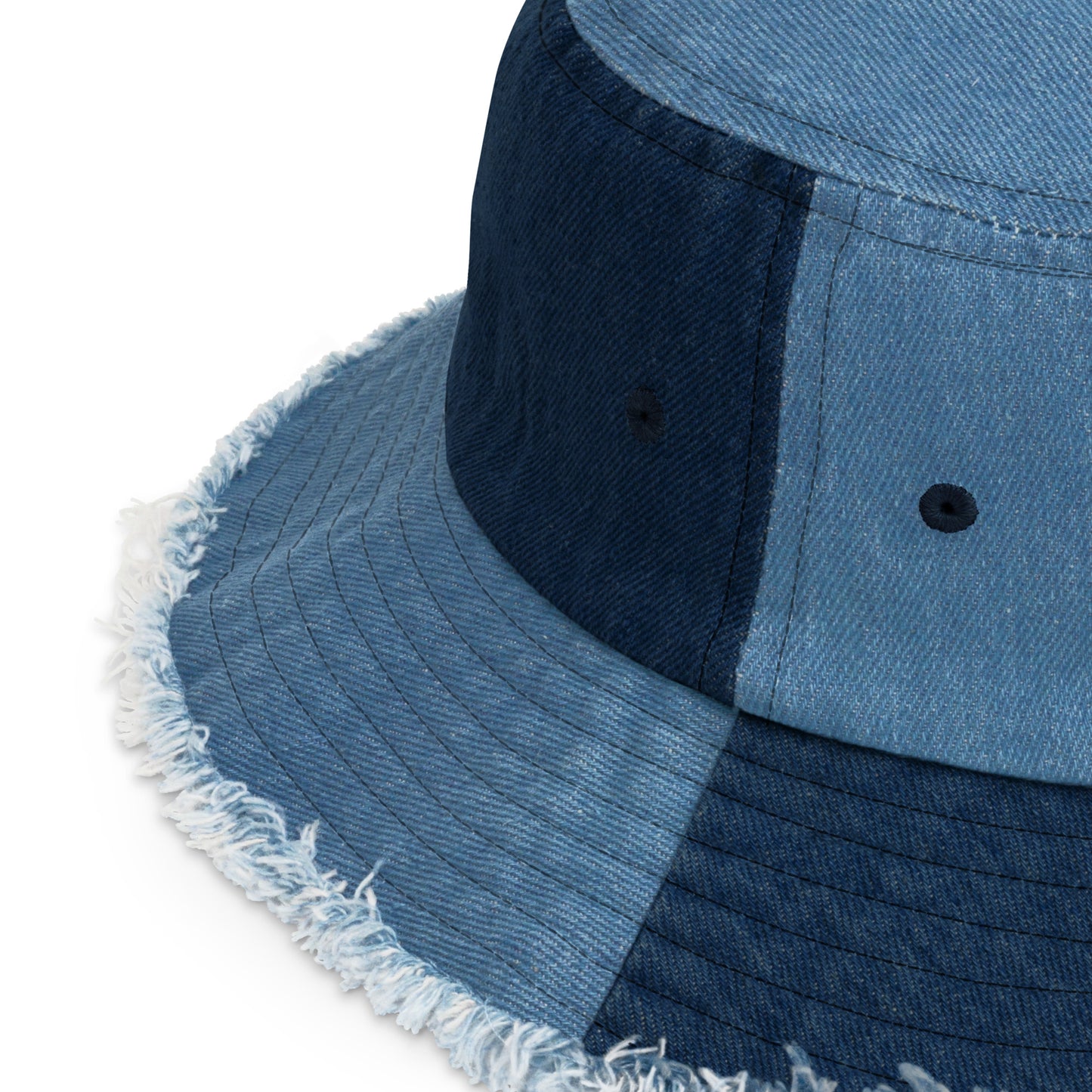 Rich Girls denim bucket hat