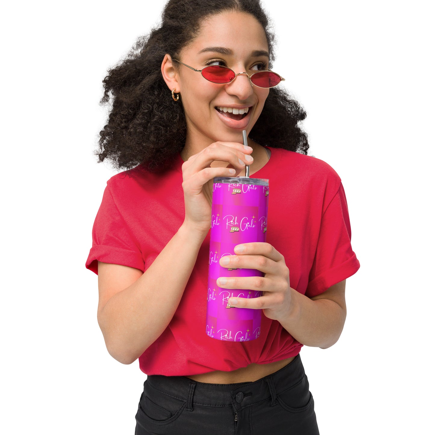 Rich Girls Stainless steel tumbler